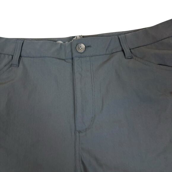 Vuori Pants Mens 36 Gray Meta Everyday Trouser Straight Leg Performance Casual - Picture 4 of 7